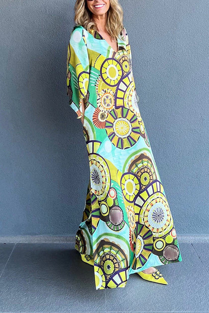 CIRCLE LONG DRESS