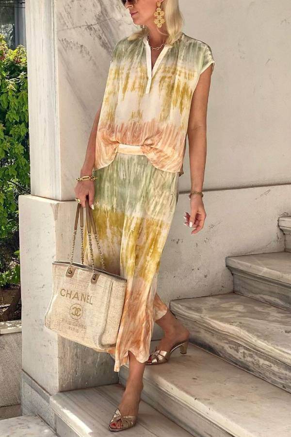 Tie-dye Cozy Vacation Set