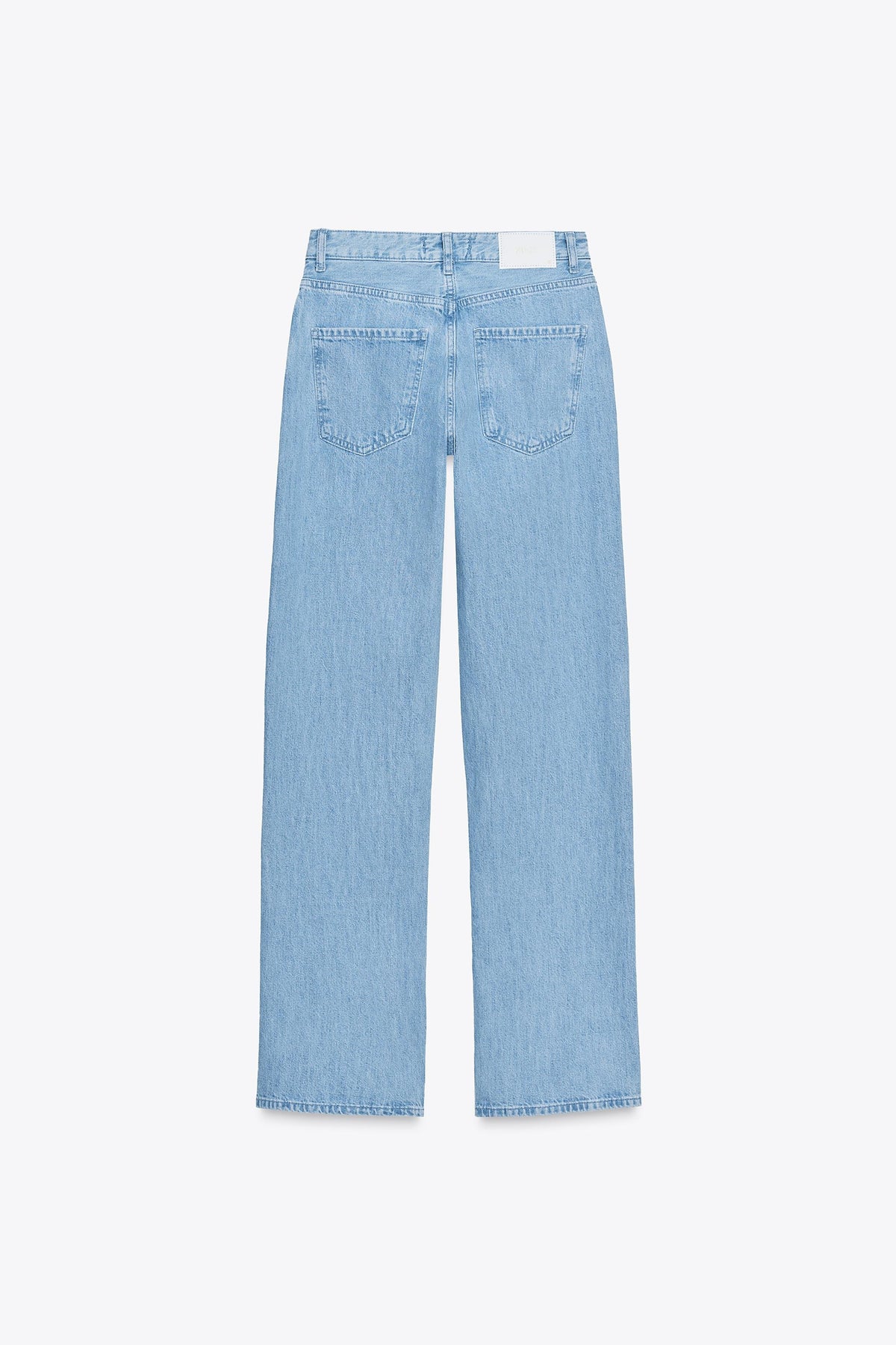 STRAIGHT LEG MID-RISE COMBINED JEANS