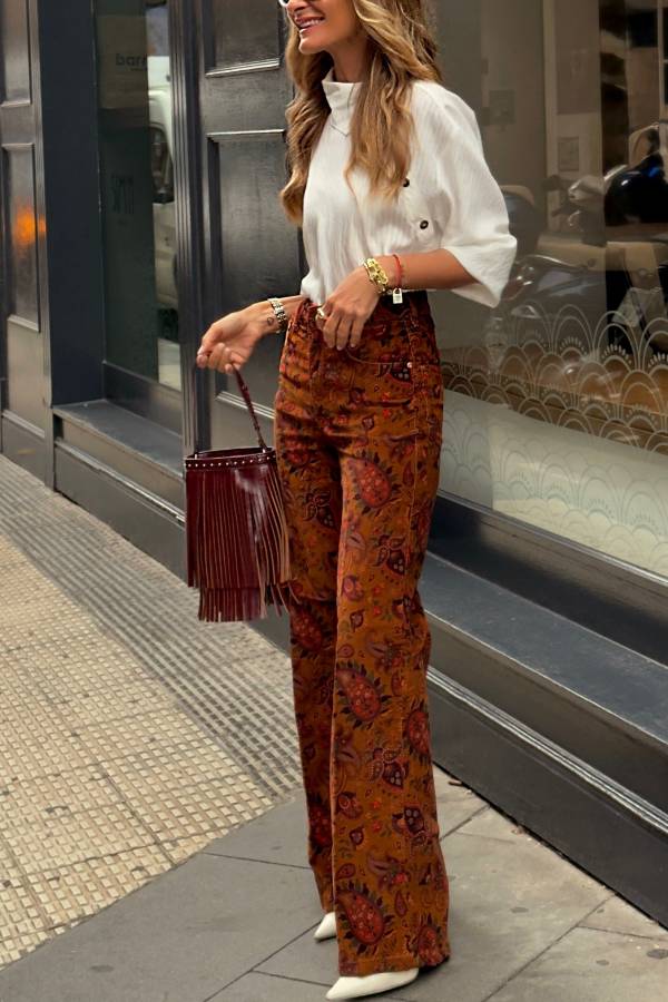 White Asymmetric Collared Short Shirt