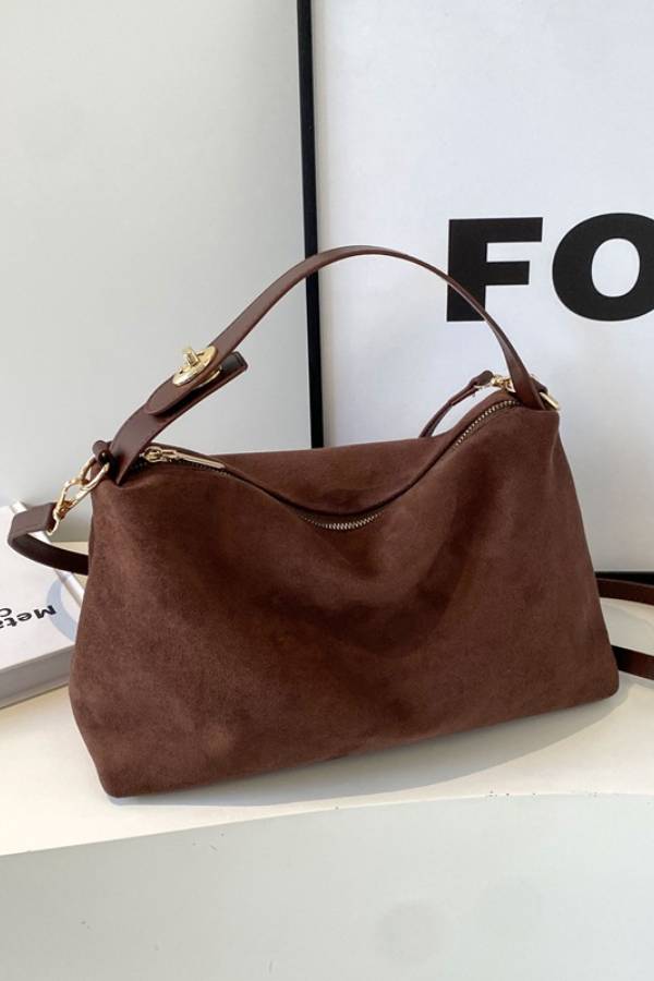 Retro-style handbag/shoulder/crossbody bag