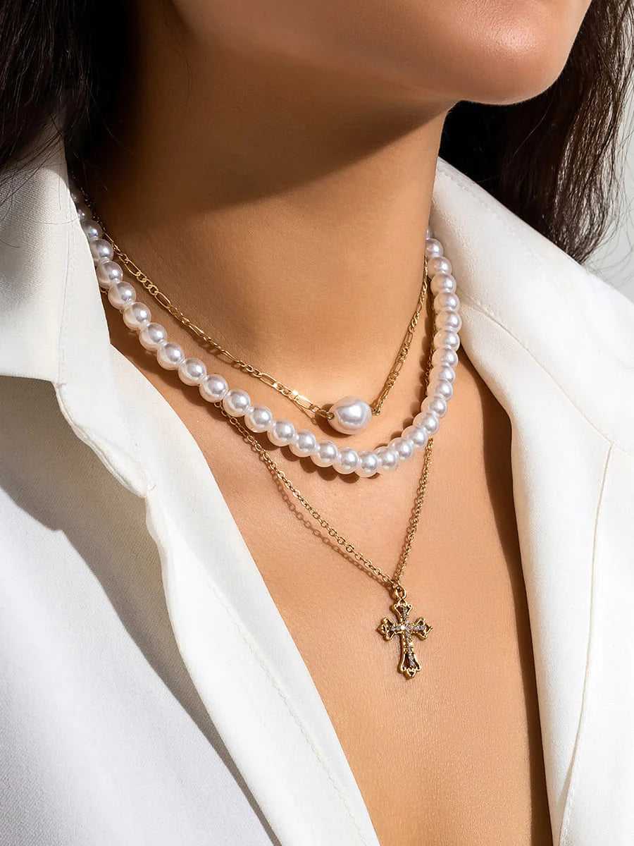 Pearl Multi-Layer Necklace