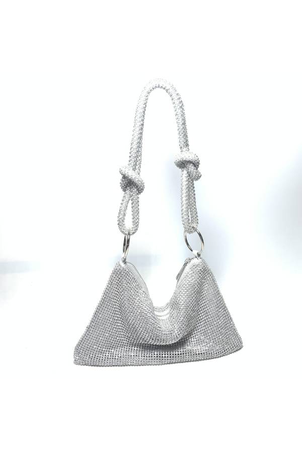 Vintage diamond-encrusted evening handbag