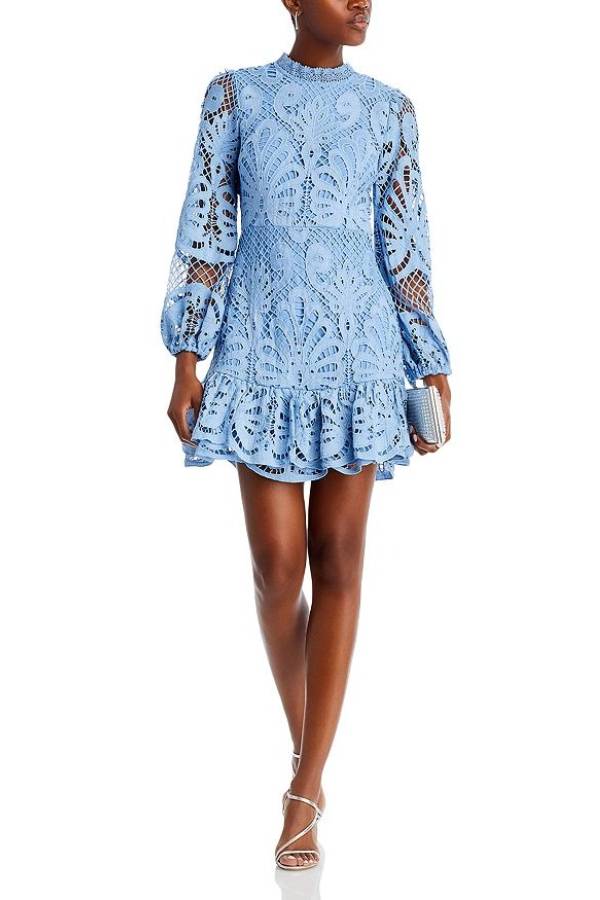 Long Sleeve Lace Dress