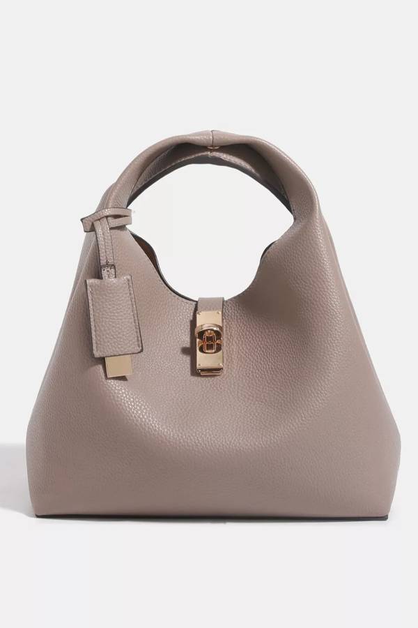 PU Leather Crossbody Bag with Mini Pouch