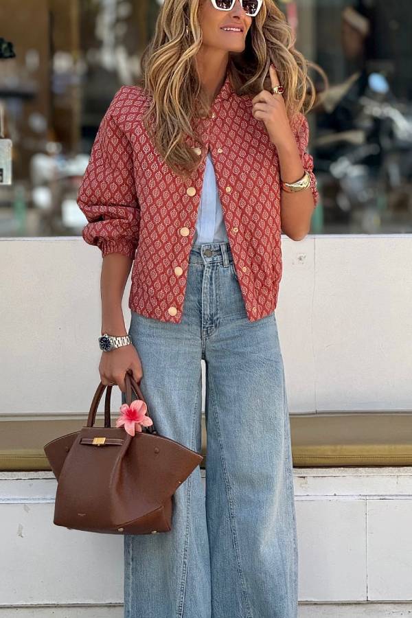 Fashion Printed Jacket