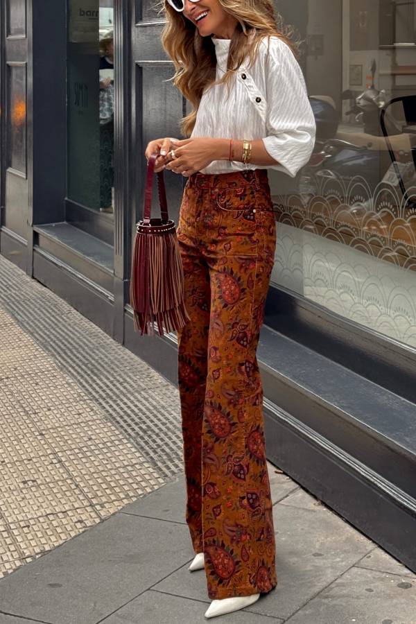 White Asymmetric Collared Short Shirt