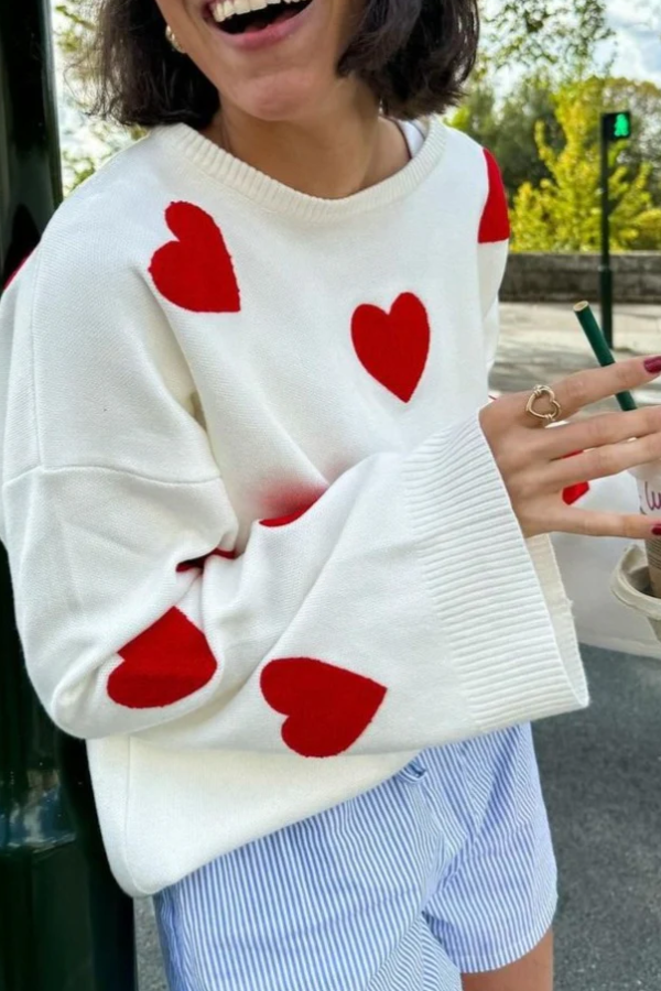 Coziest Long Sleeves Wool-blend Sweater