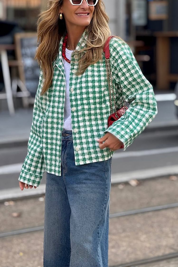 Checked Jacket Esmeralda