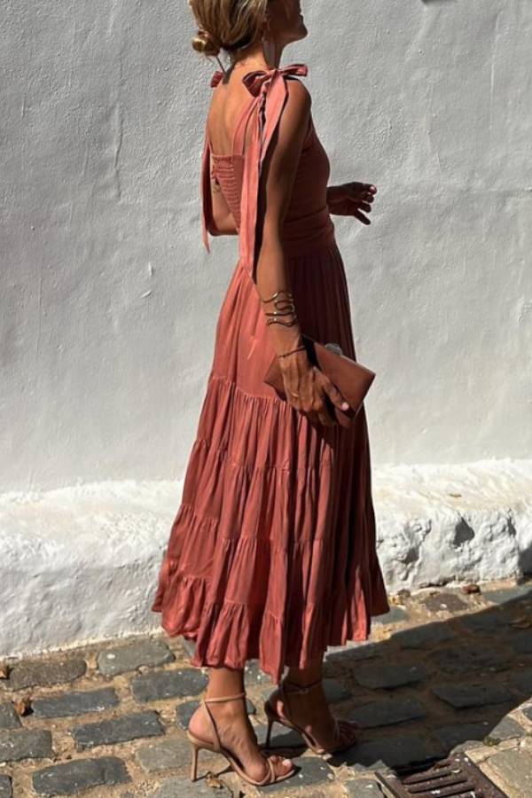 Rocio Tiles Midi Dress