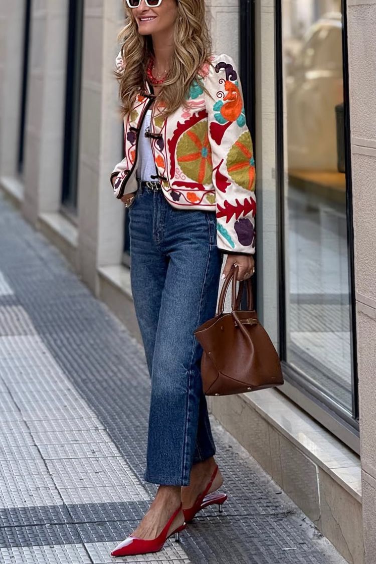 Cayetana embroidered jacket
