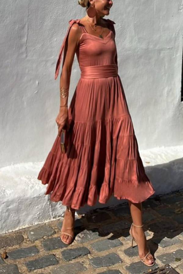 Rocio Tiles Midi Dress