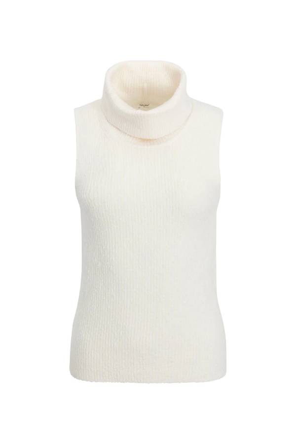 Turtleneck Tank Sweater