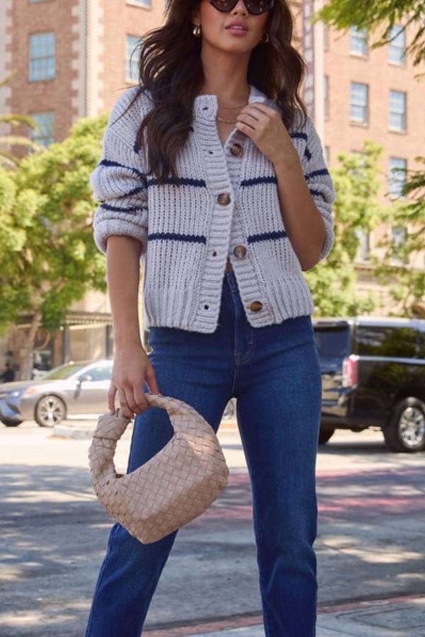 Clement Button Down Cardigan