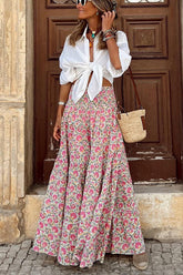 Plan for Paradise Floral Smocked Waist Maxi Dress